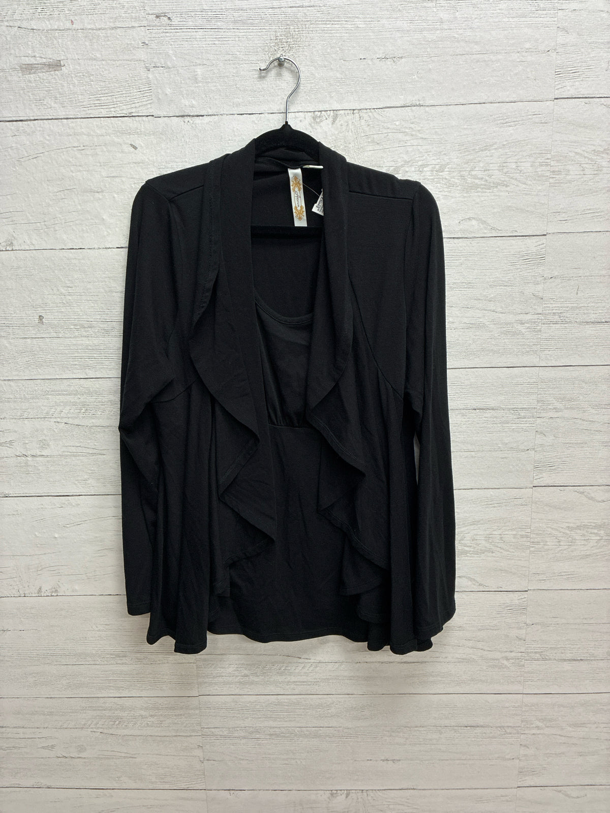 Size L Adiva Black Womens Shirt