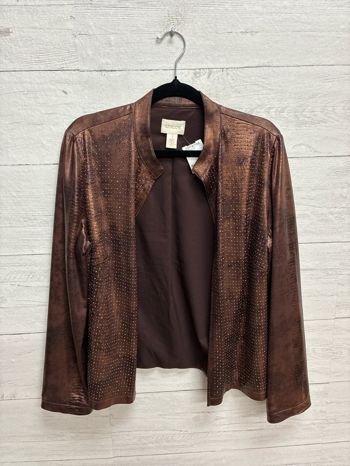 Size M Chico's Brown Womens Shirt