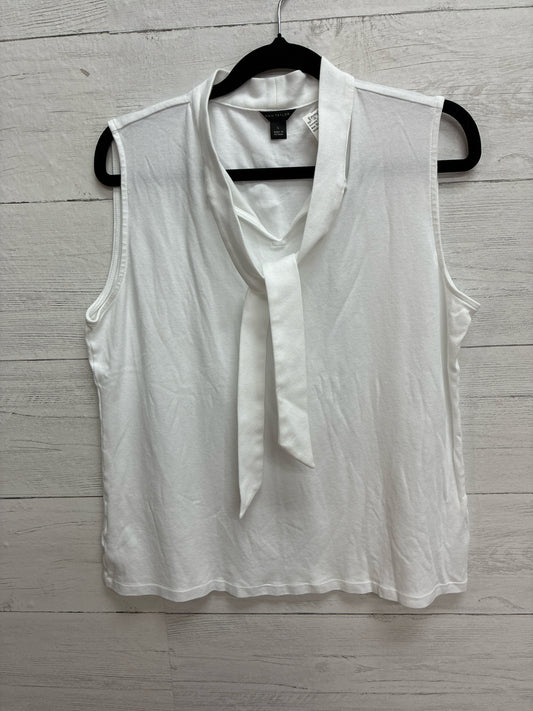 Size L Ann Taylor White Womens Shirt