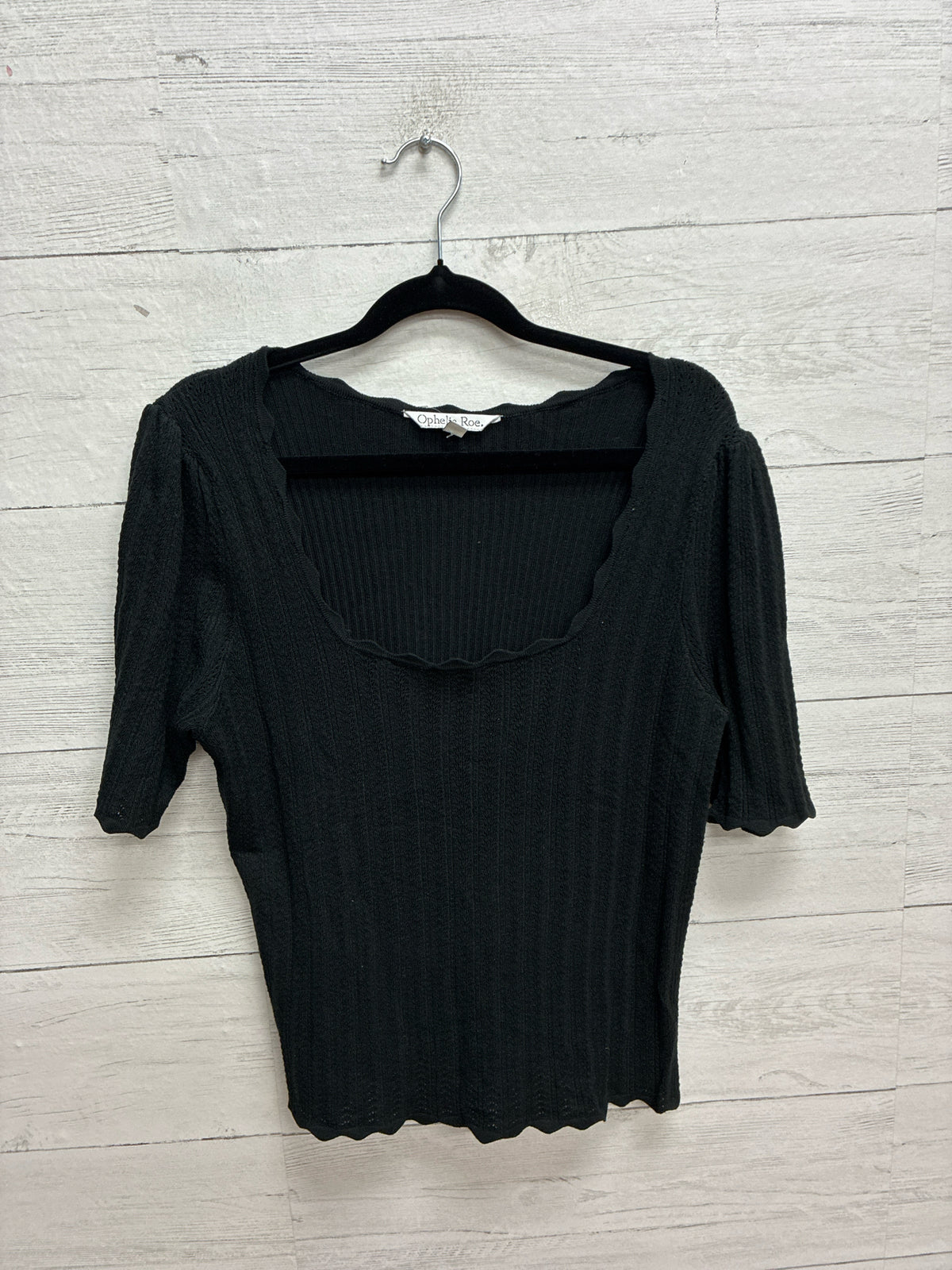 Size XL OPHELIA ROE Black Womens Shirt