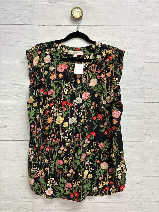 Size L Loft Black Womens Shirt
