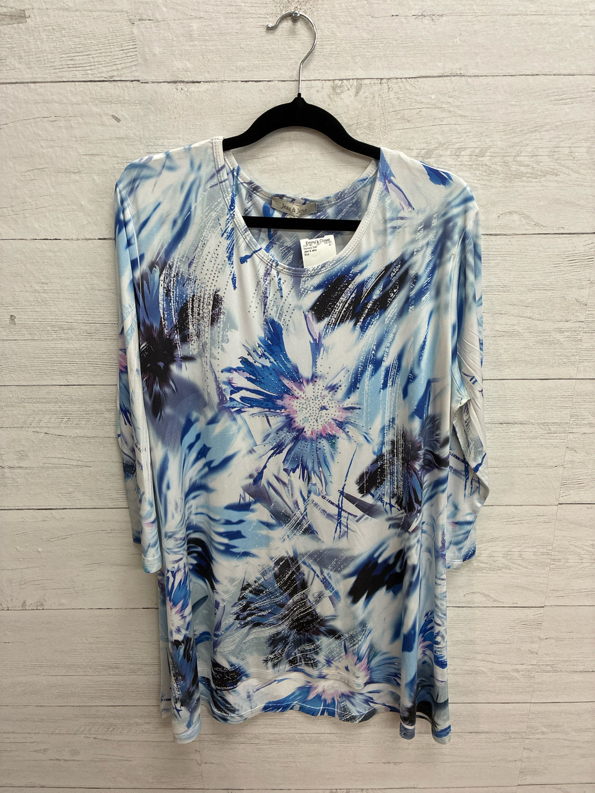 Size M Jess & Jane Blue Womens Shirt