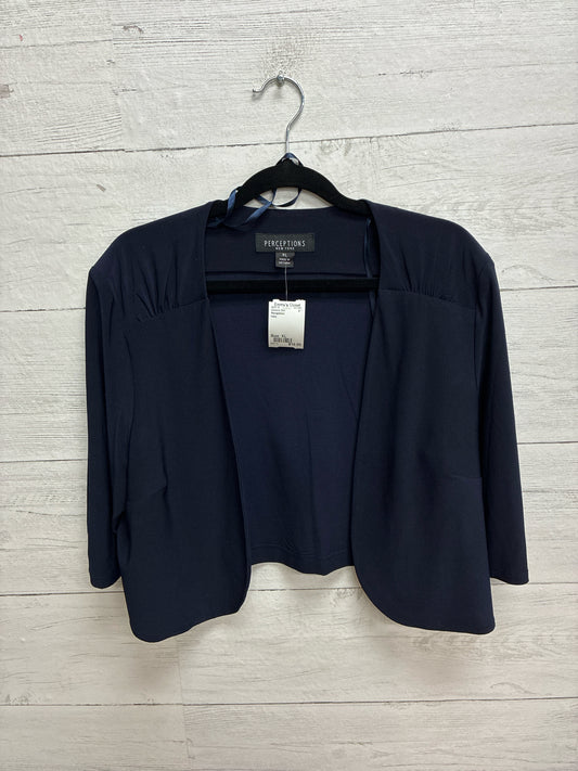 Size XL Perceptions Navy Womens Shirt