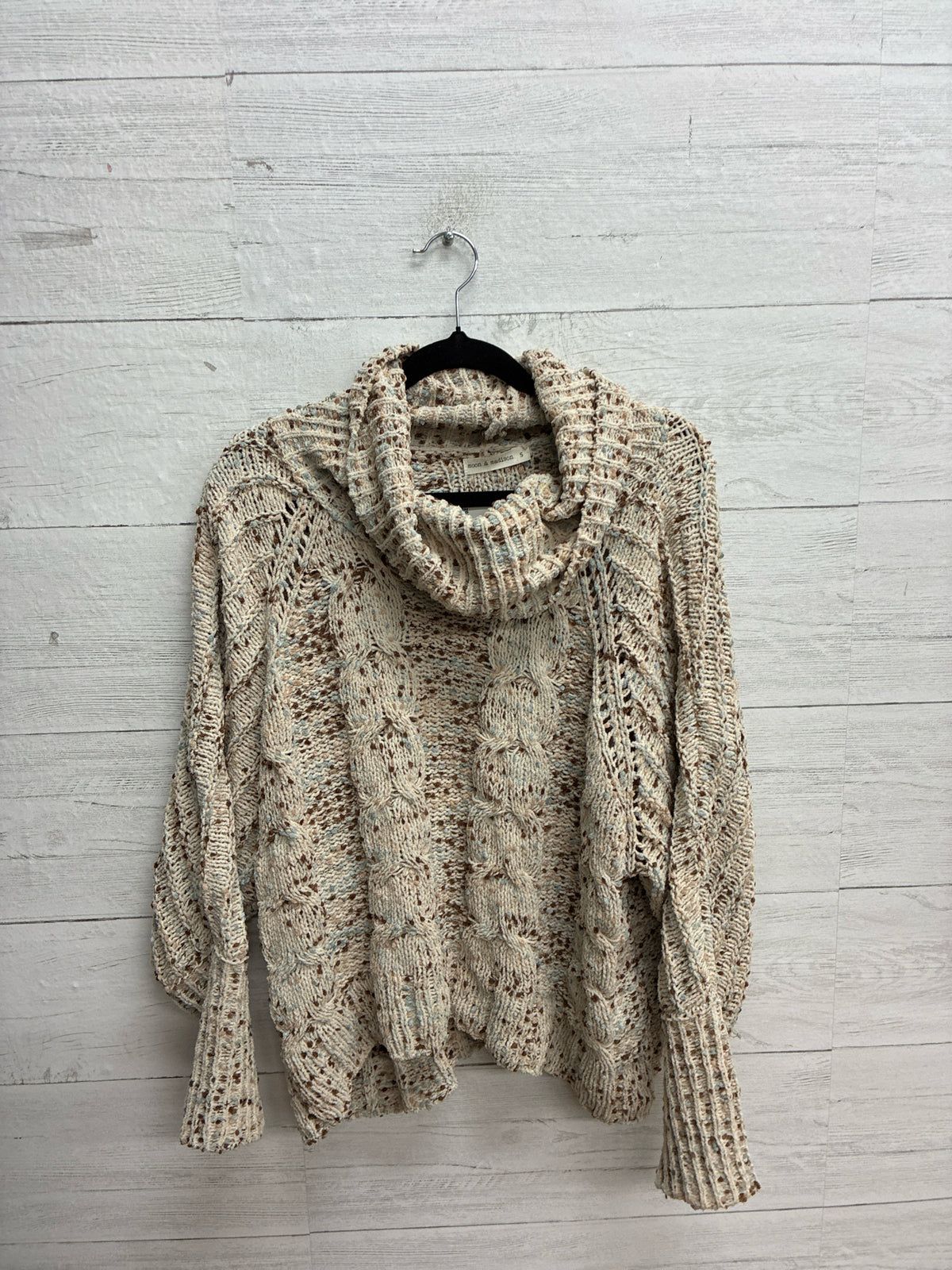 Size S moon & madison Beige Womens Sweater