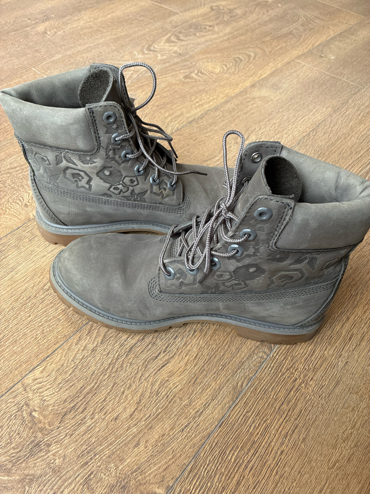 9.5 Timberland Grey Womens Boot