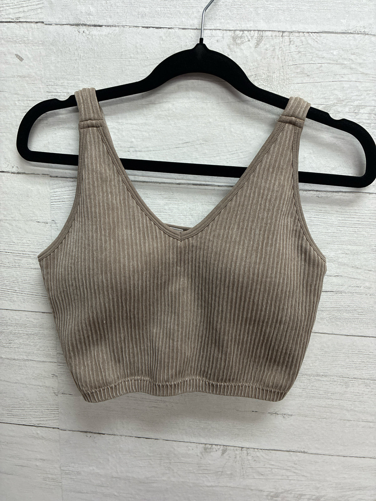 Size L 90 Degrees Tan Womens Shirt