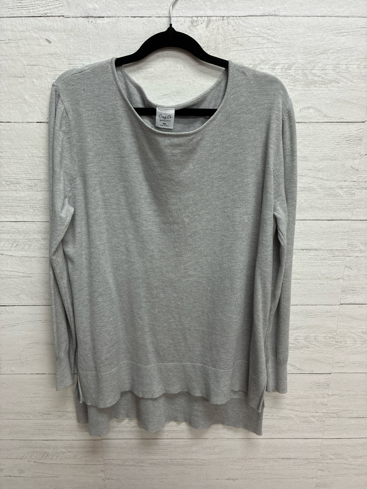 Size M/L Cozy Co Gray Womens Sweater