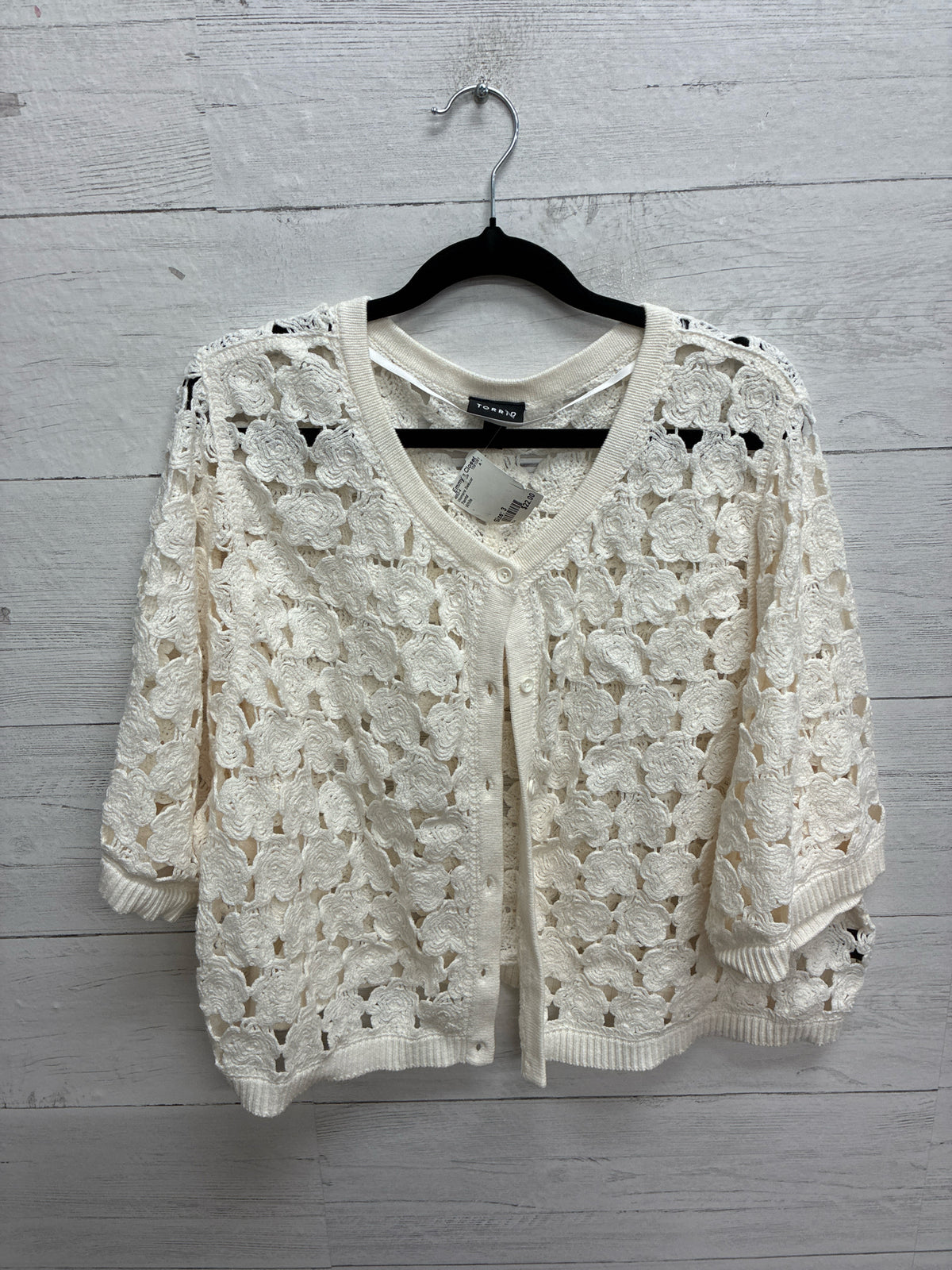 Size 3 Torrid White Womens Sweater
