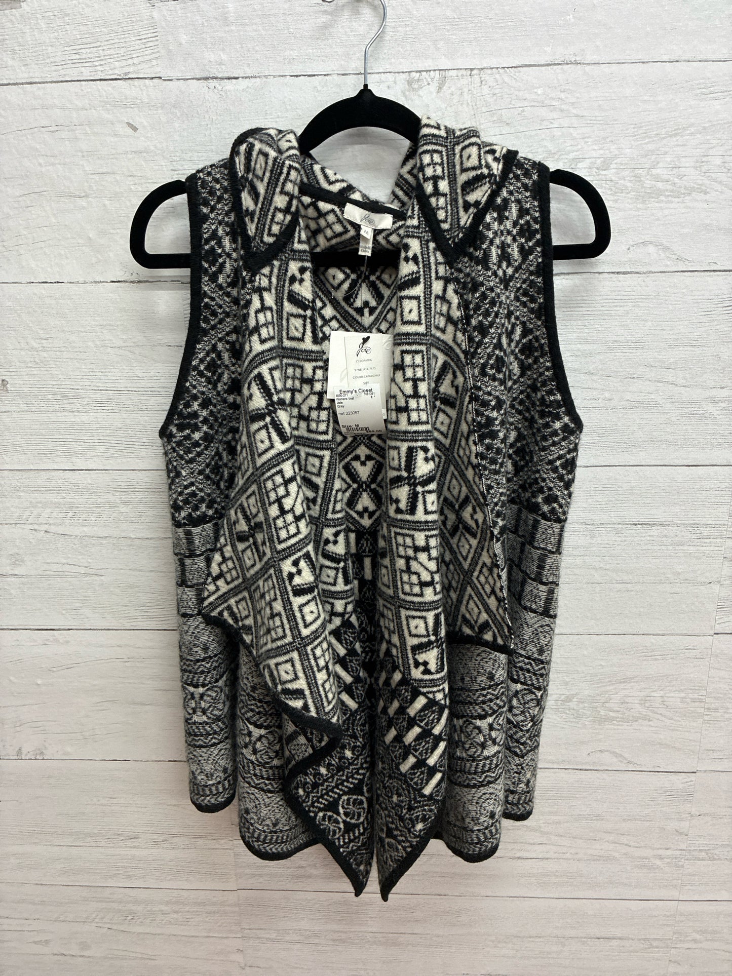 Size M Joie Grey Womens Vest