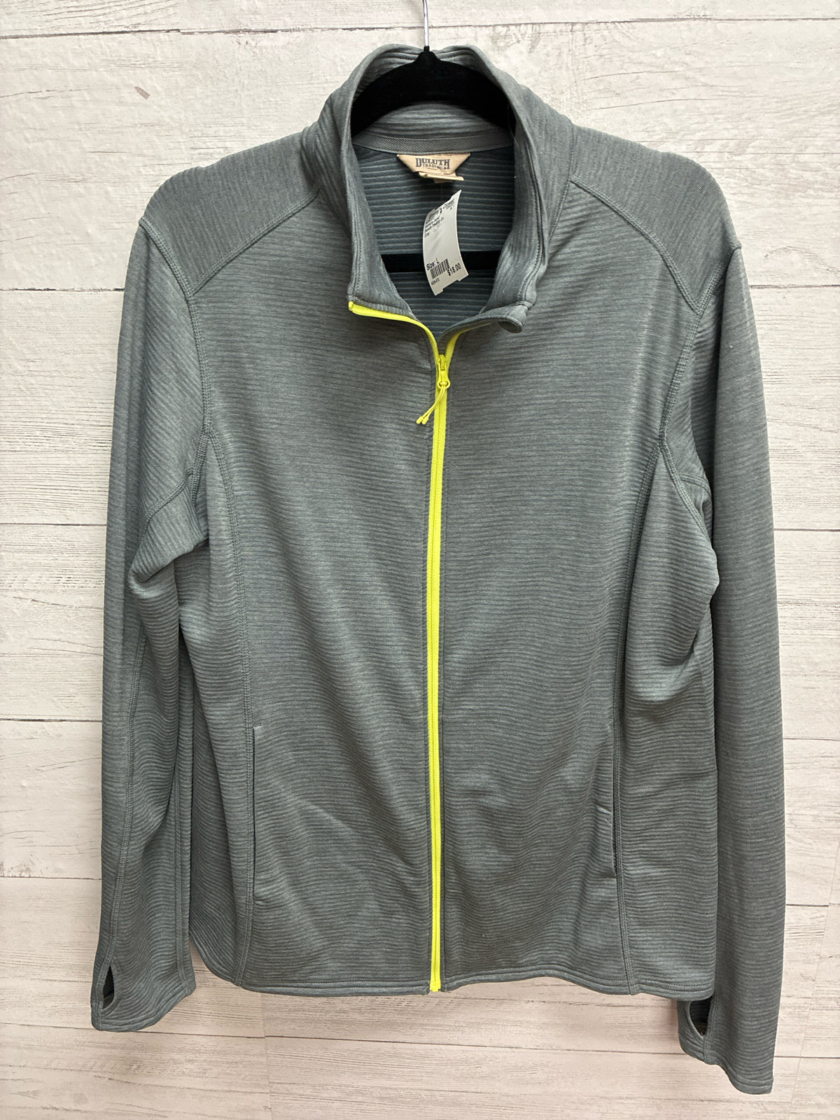 Size L Duluth Trading Co Gray Womens Jacket