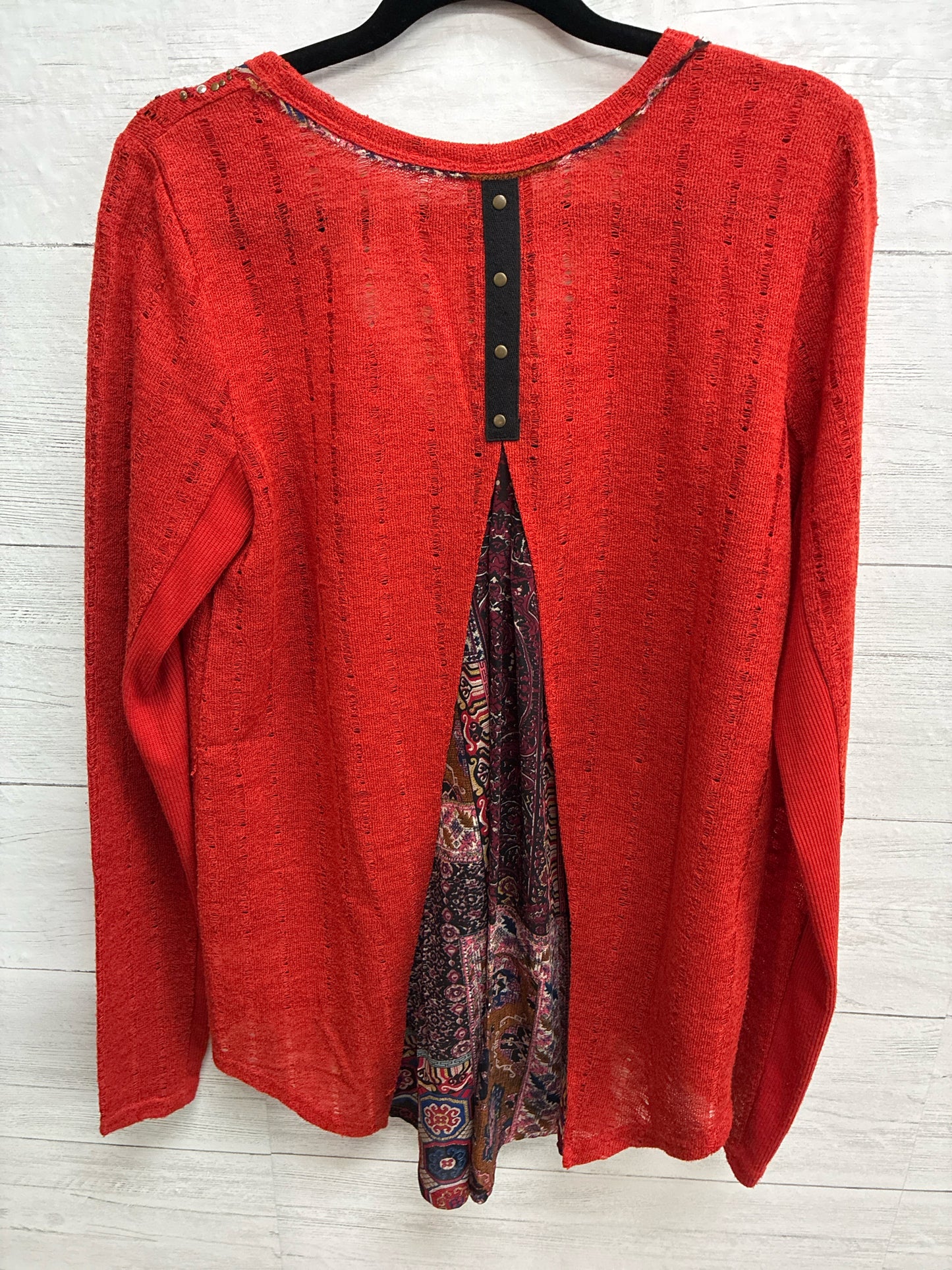 Size S Miss Me Orange Womens Shirt