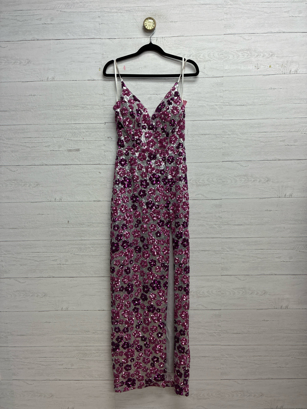 Size 3/4 B Smart Silver/Purple GOWN