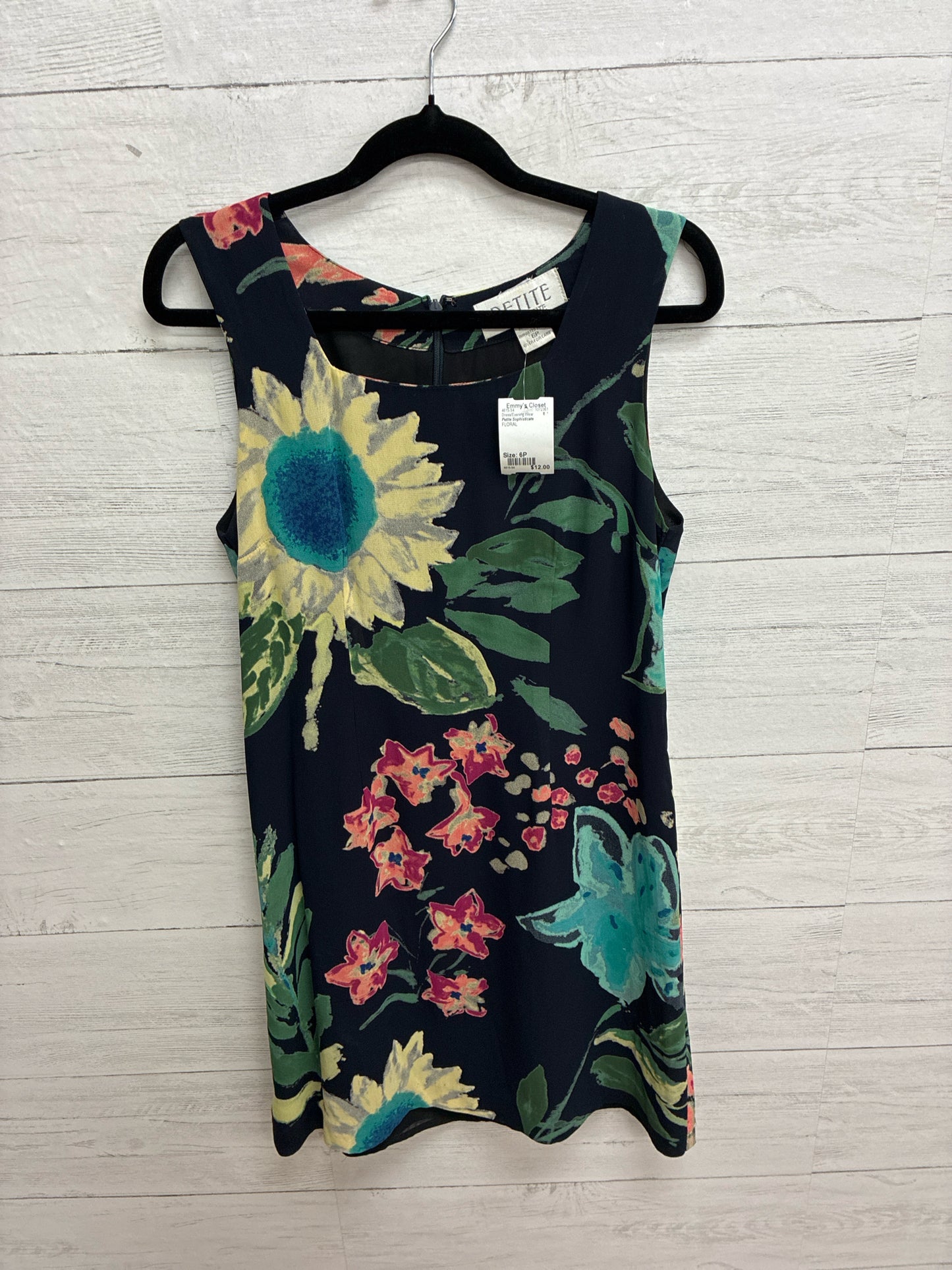 Size 6P Petite Sophisticate FLORAL Dress/Evening Wear