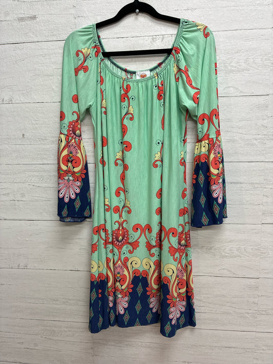 Size M Accessorizit Inc. Green Dress/Evening Wear