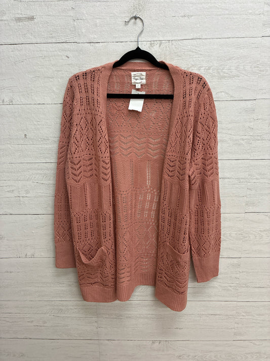 Size XL Hippie Rose Pink Womens Cardigan