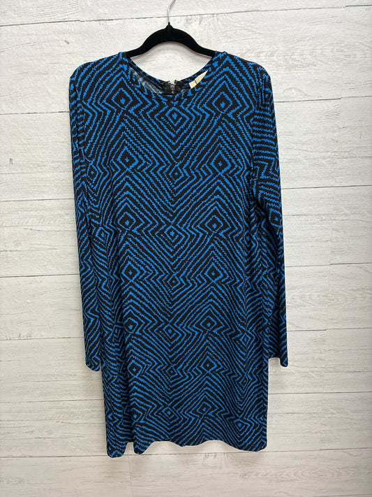 Size L Michael Kors blue/black Dress/Evening Wear