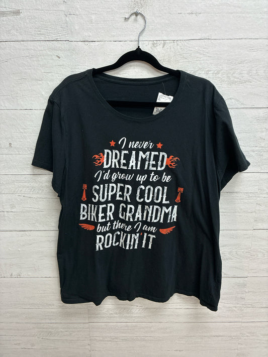 Size 2X N/A Black Womens Shirt