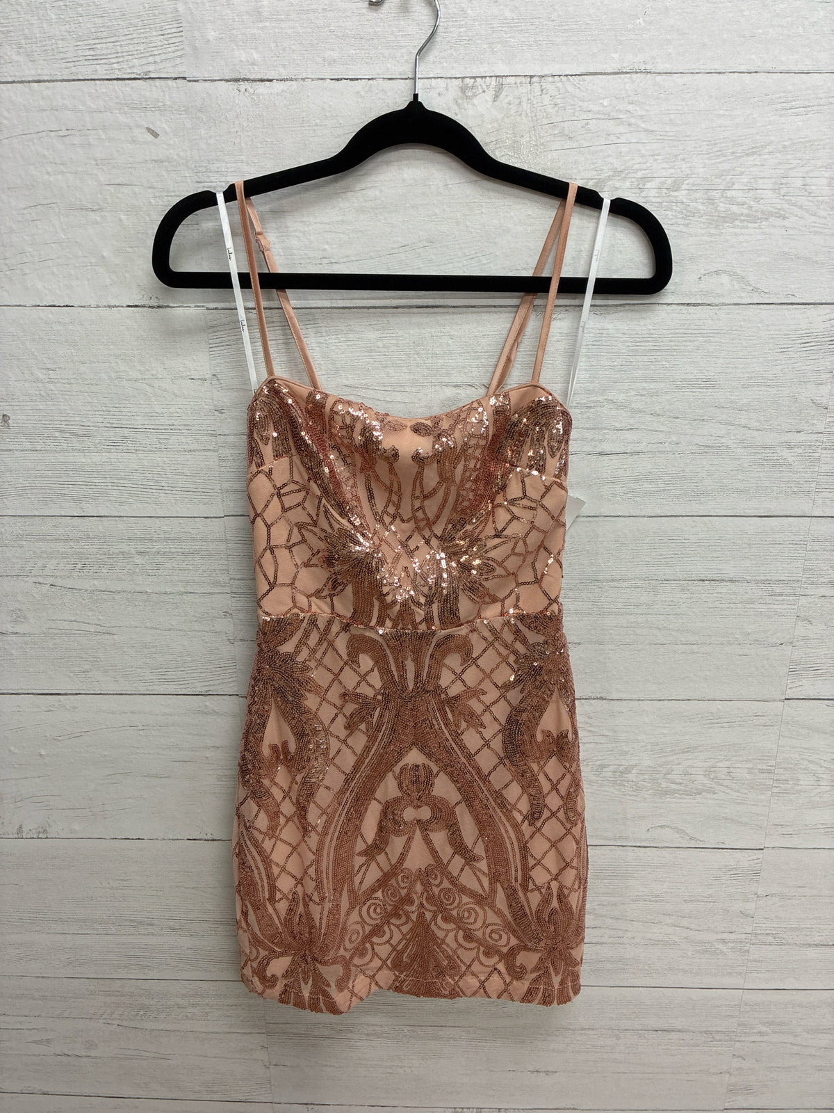 Size XS Lulus Champagne GOWN