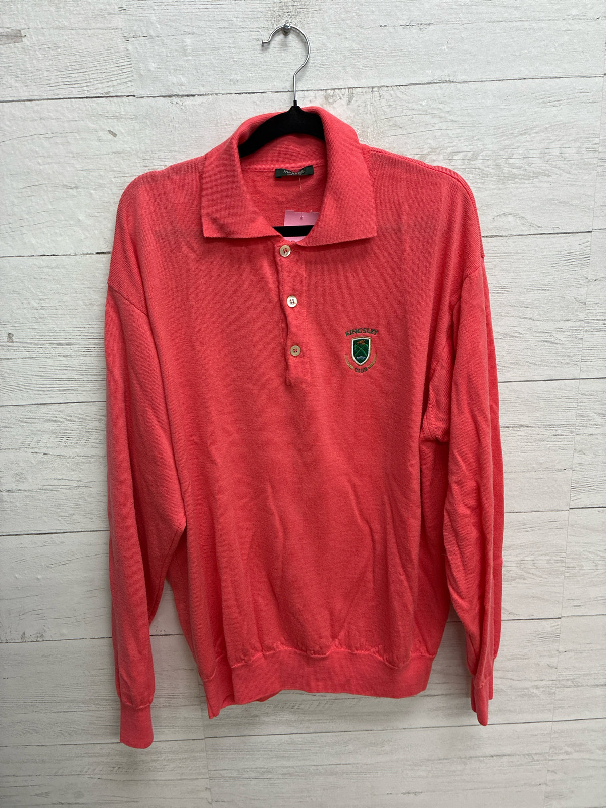 Size XL MARBAS Melon Mens Sweater