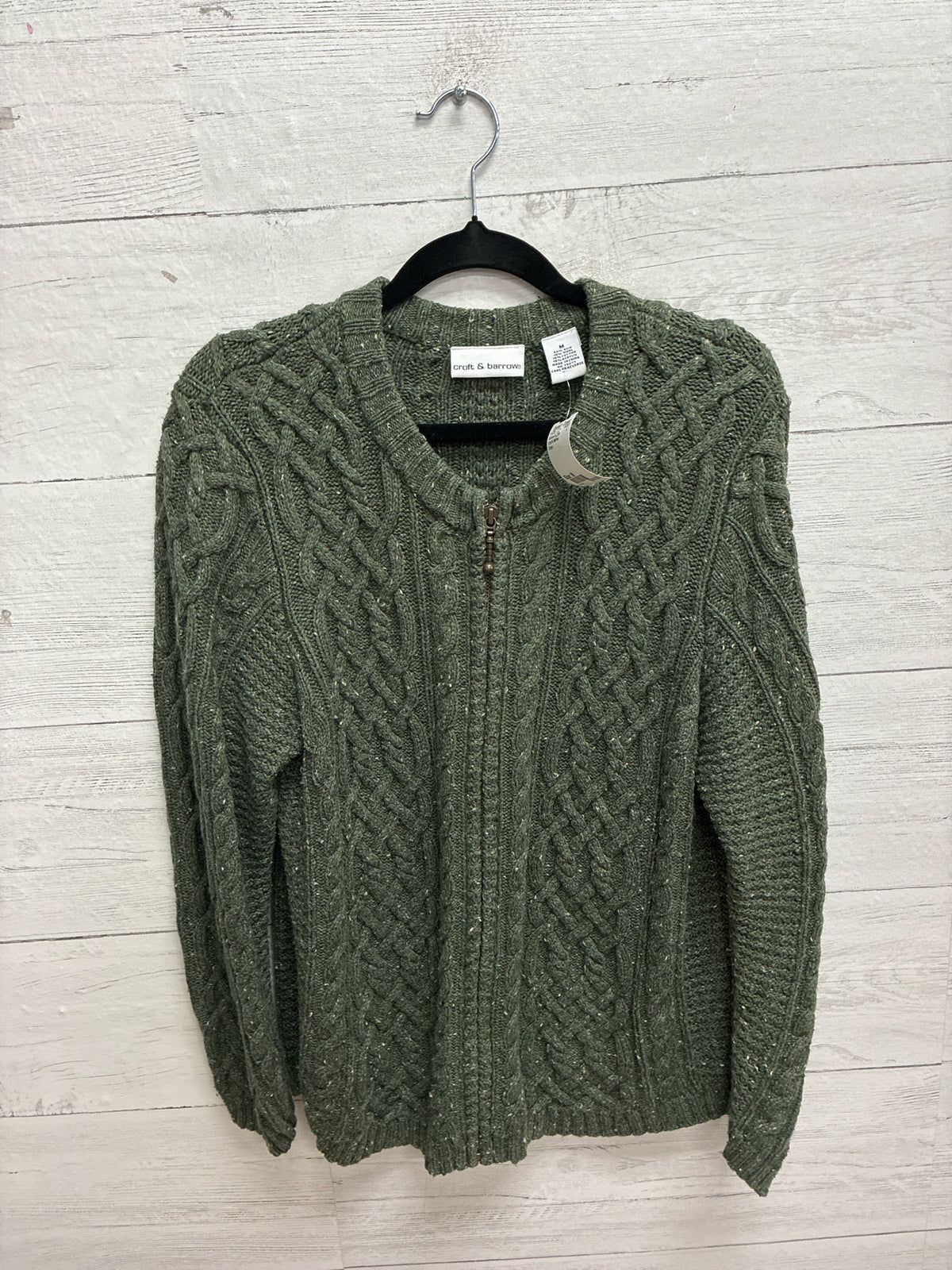 Size M Croft & Barrow Green Womens Sweater