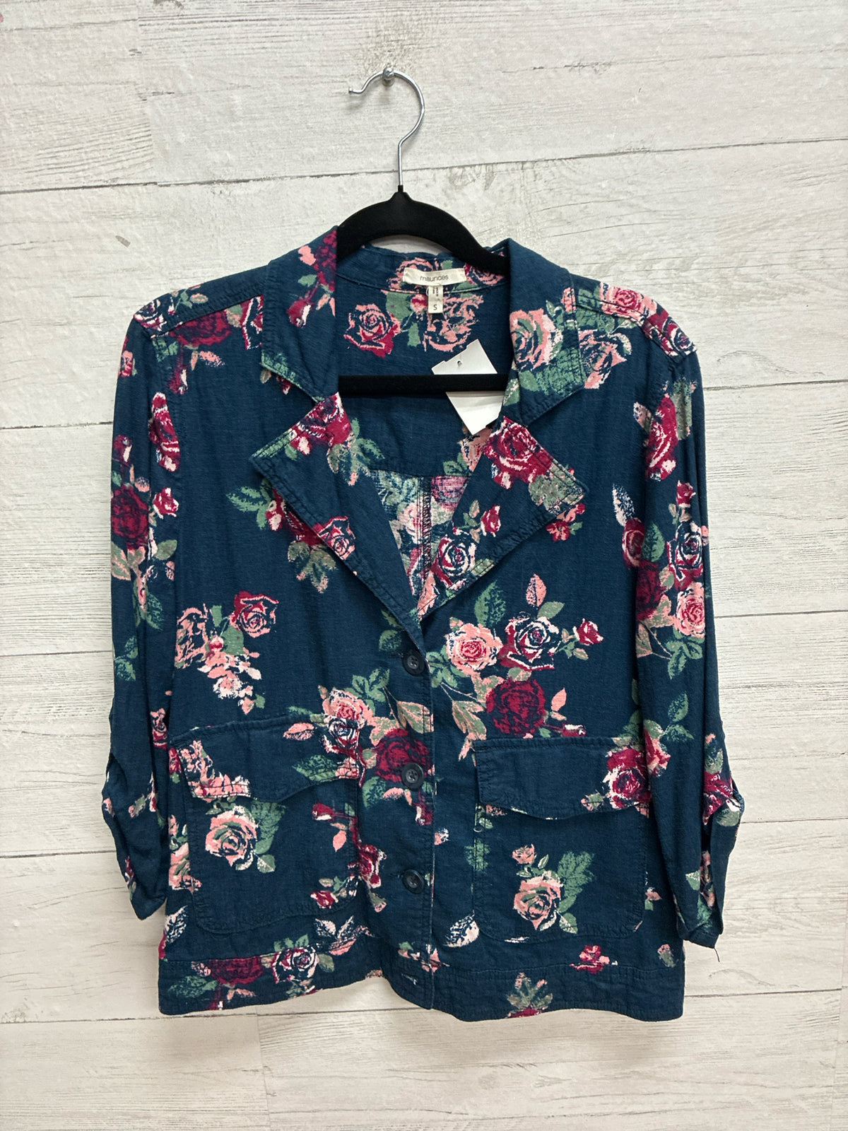 Size S Maurices Navy Womens Shirt