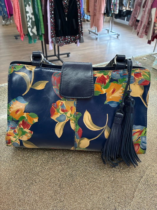 Patricia Nash BLUE FLORAL Purse