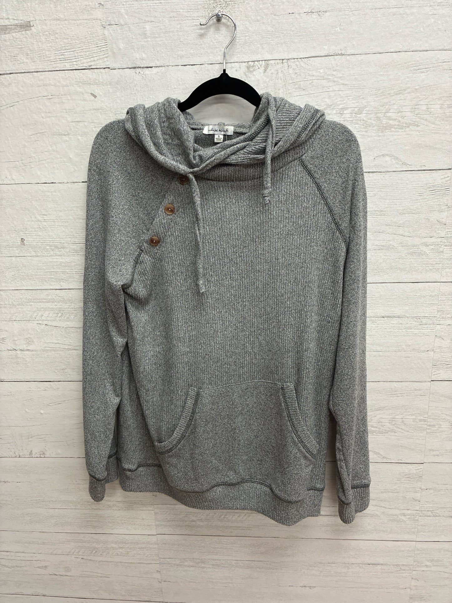Size S white birch Grey Womens Sweatshirt