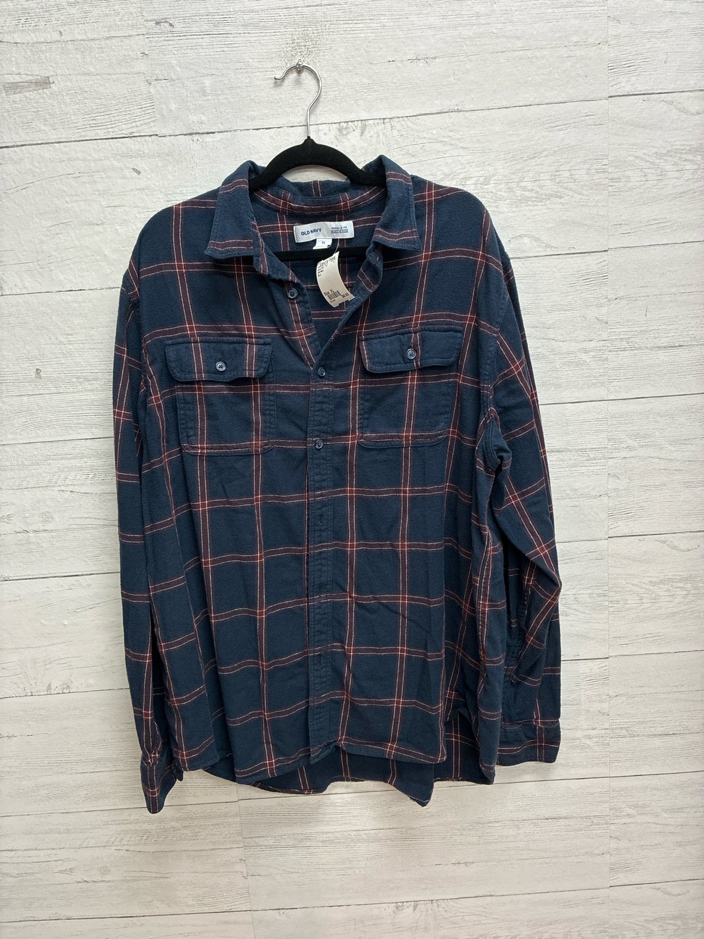 Size XL Old Navy Blue Mens Shirt