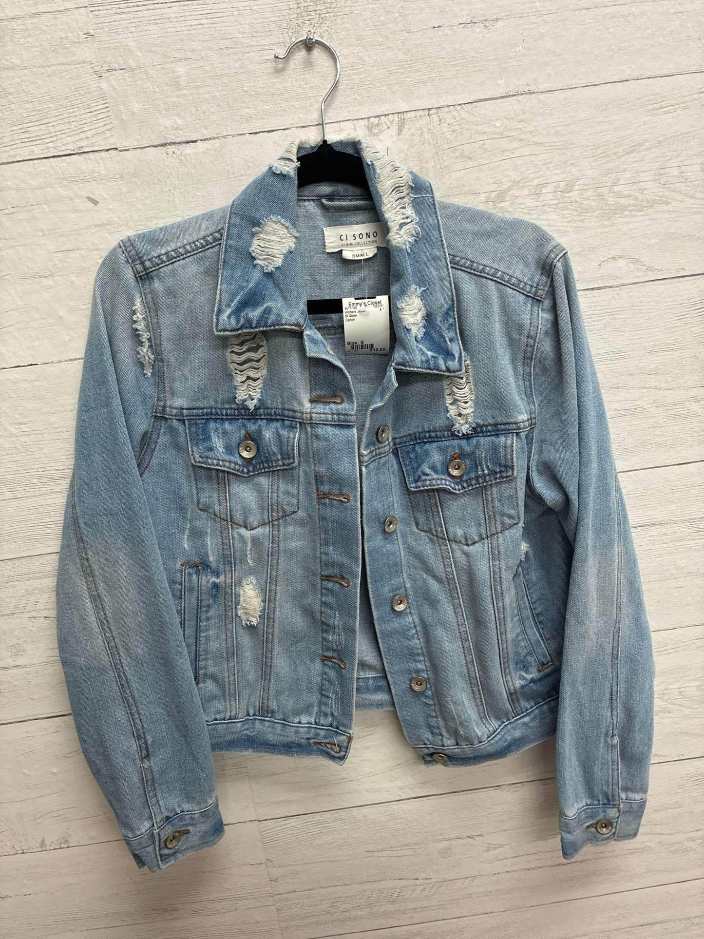 Size S Ci Sono Denim Womens Jacket