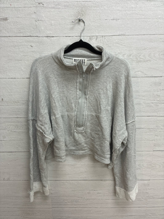 Size L Bucket List Grey Womens Sweatshirt