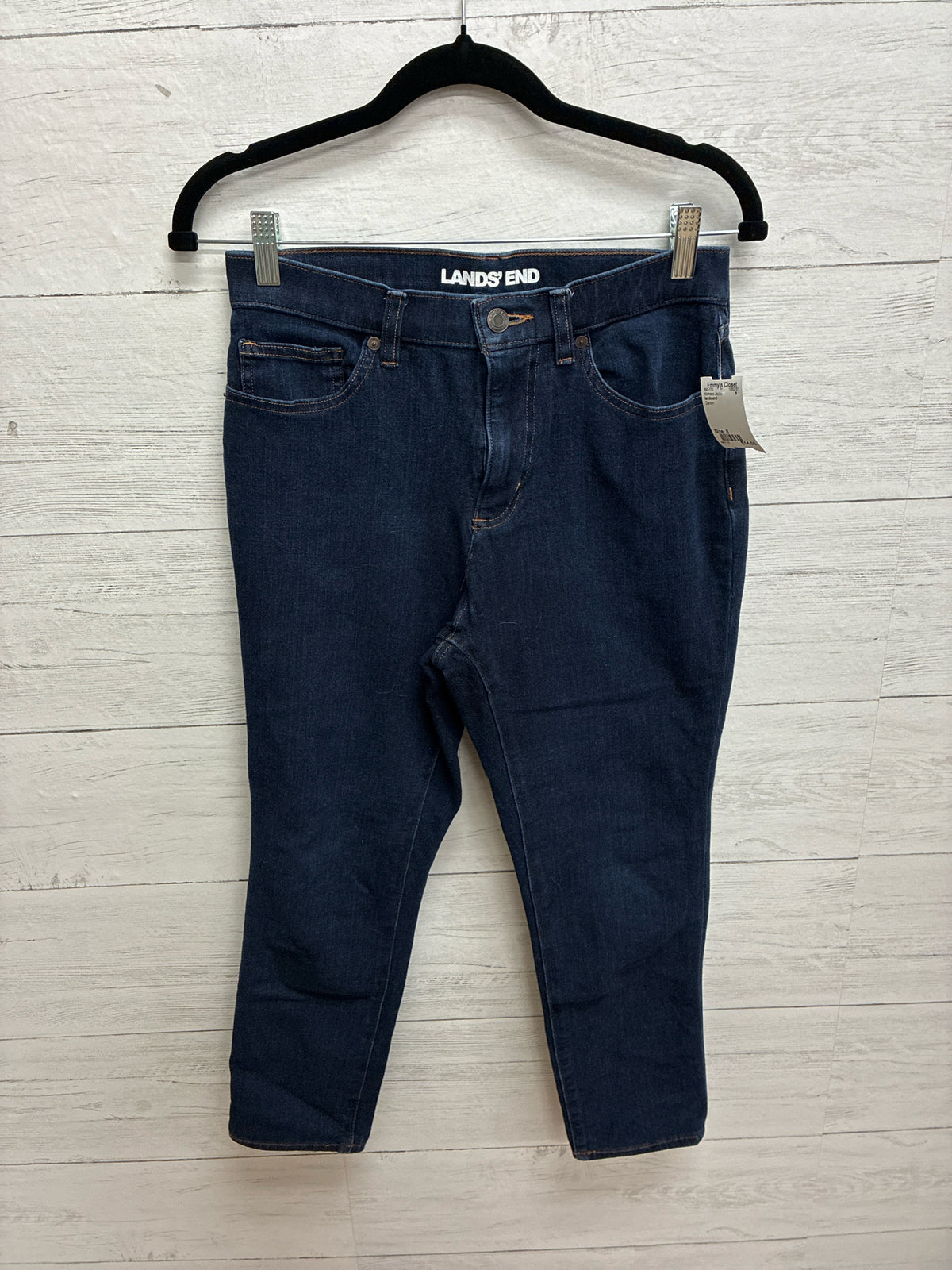 Size 8 lands end Denim Womens Jeans