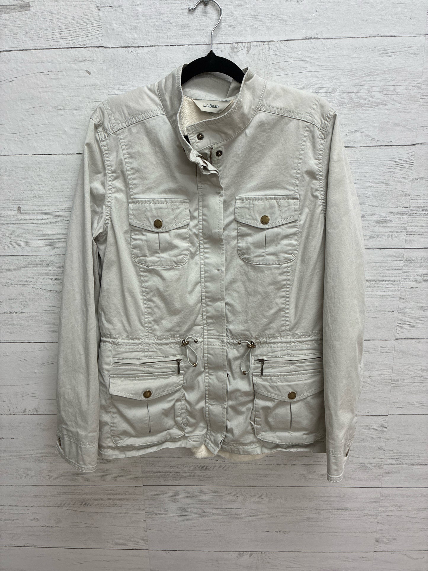 Size M LL Bean Sand Womens Jacket