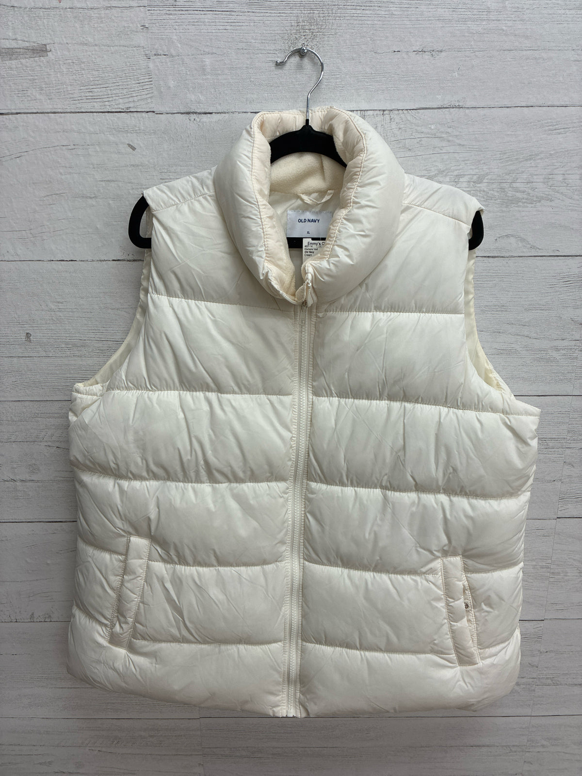 Size XL Old Navy Cream Womens Vest