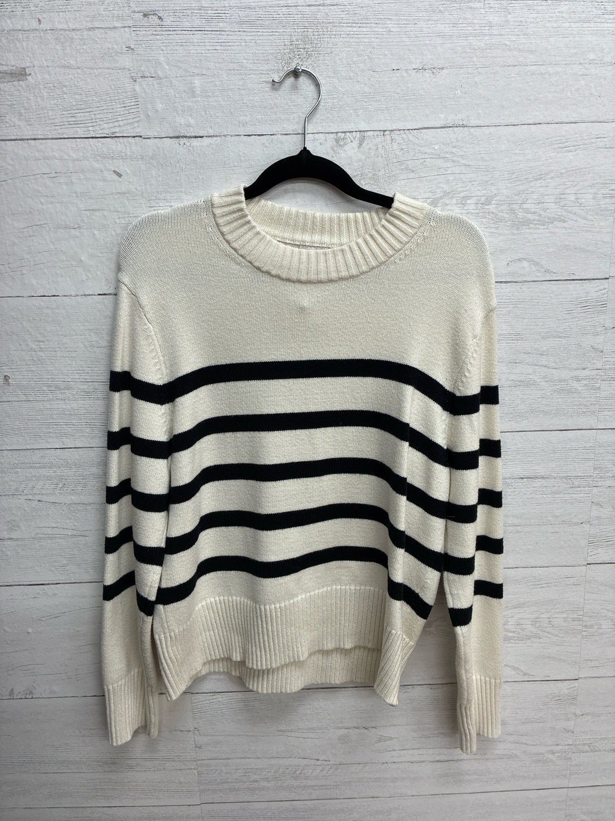 Size S a new day Black/White Womens Sweater