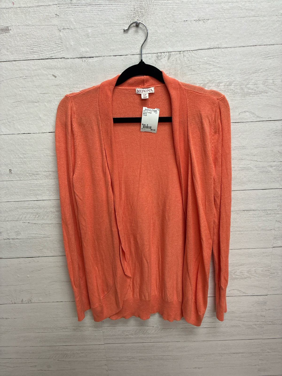 Size S Merona Orange Womens Cardigan