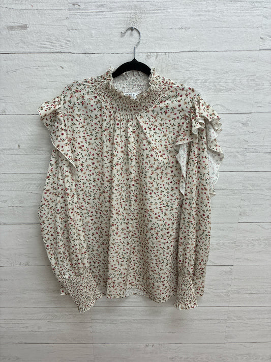 Size XXL Indie & Co Cream Womens Shirt