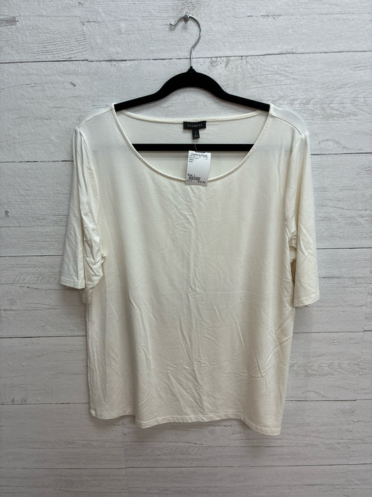 Size L Talbots White Womens Shirt