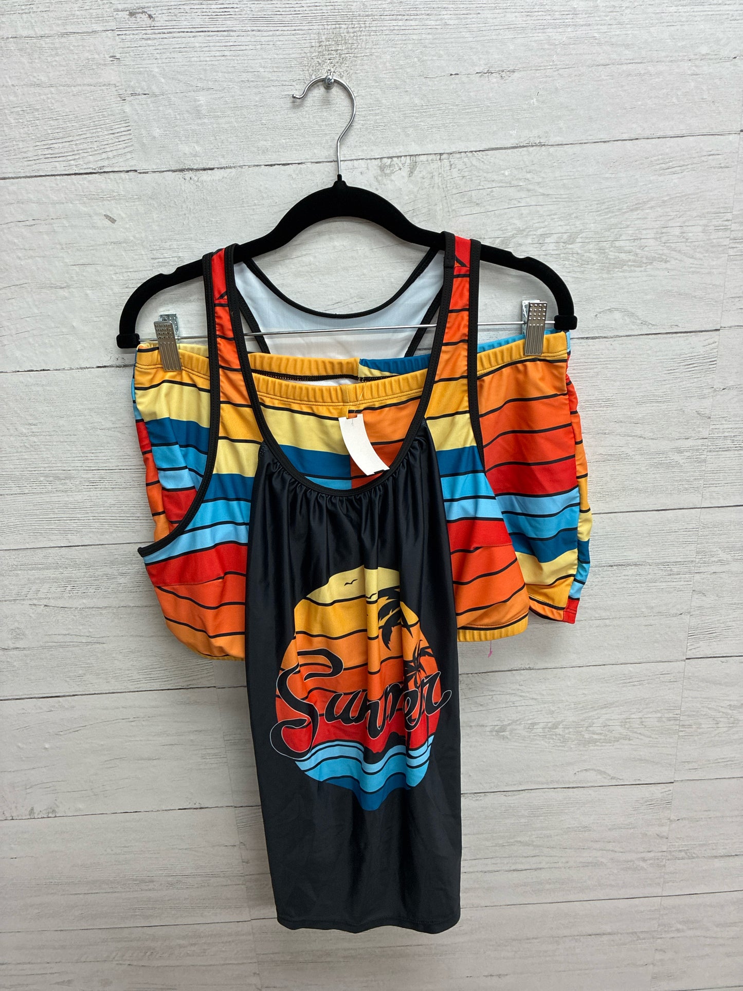 Size 2X N/A yellow/red Swimsuit
