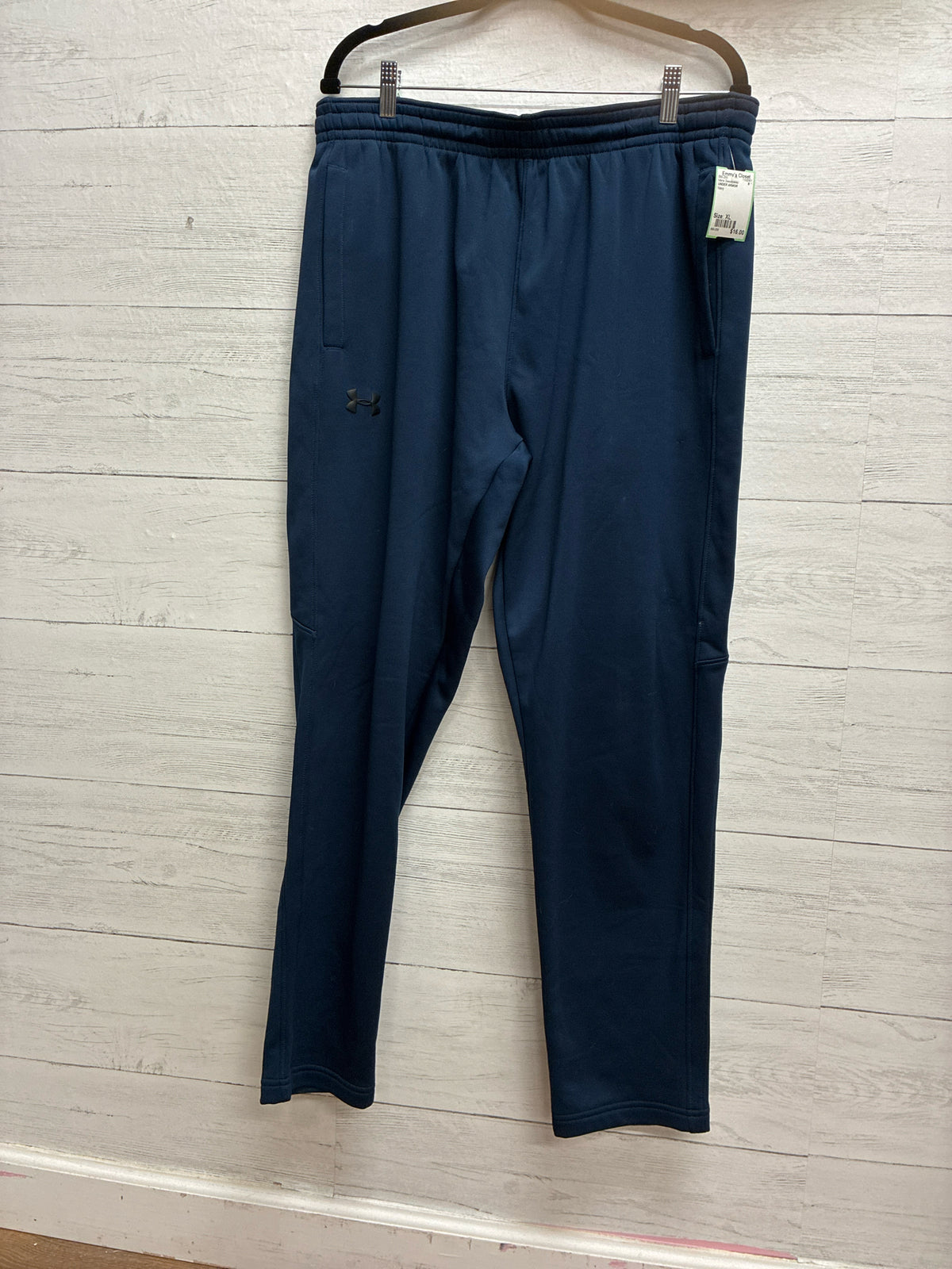Size XL UNDER ARMOR Navy Mens Sweatpants