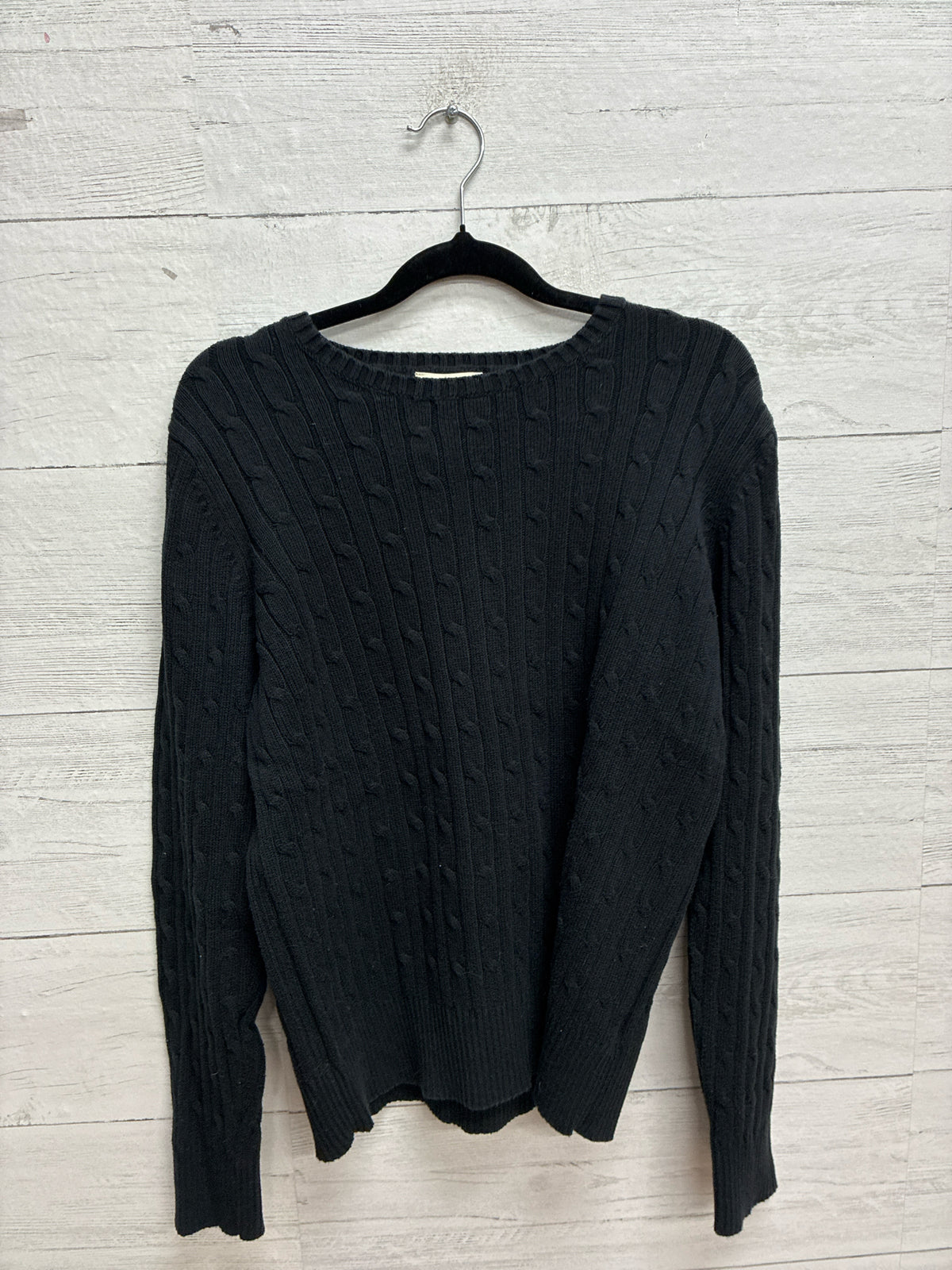 Size L St johns bay Black Womens Sweater
