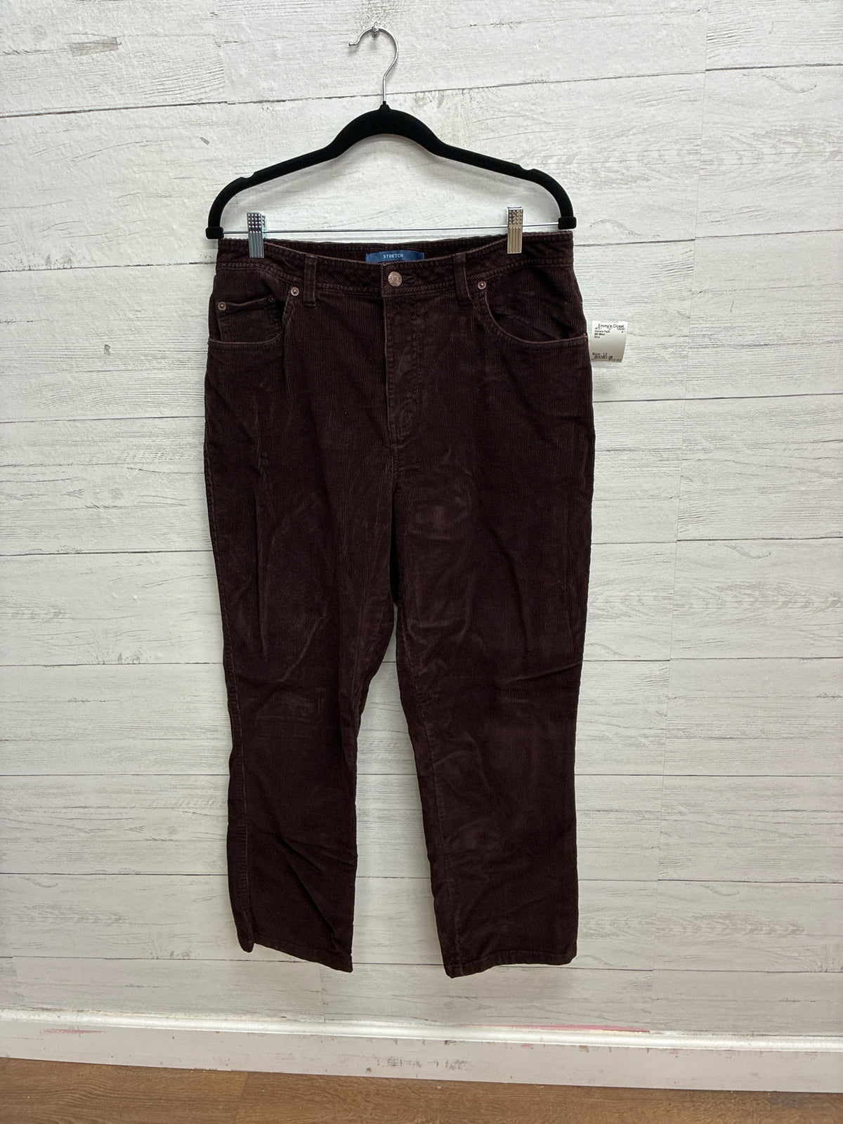 Size 12 Bill Blass Wine Womens Pants