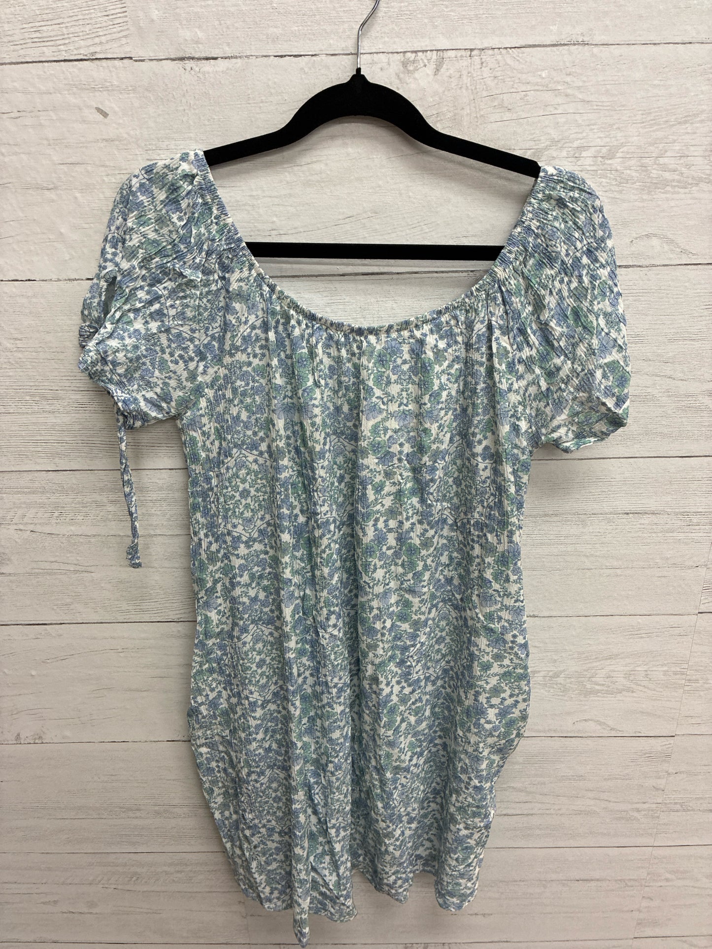 Size L Pink Rose Blue/Green Dress/Evening Wear