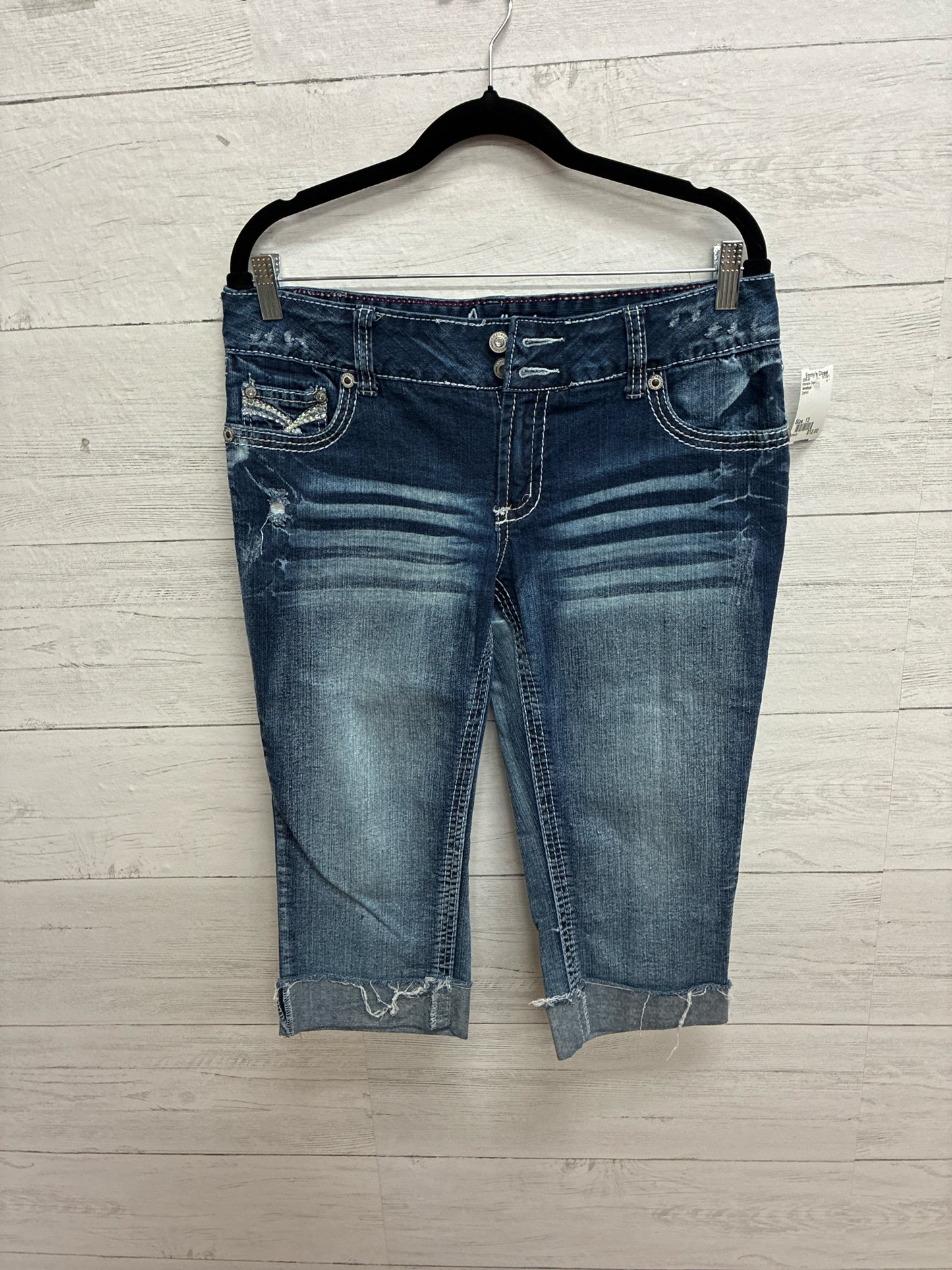 Size 13 Amethyst Denim Womens Capri