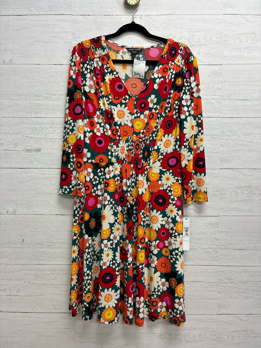 Size 10 Maggy London Orange Dress/Evening Wear