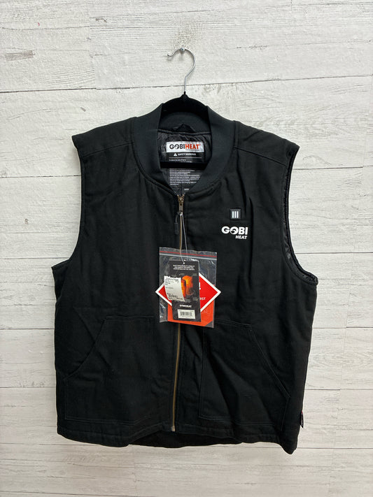 Size L GOBI heat Black Mens Vest