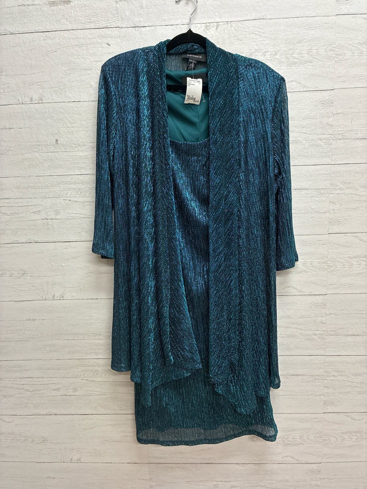 Size 12 R&M Richards Blue GOWN