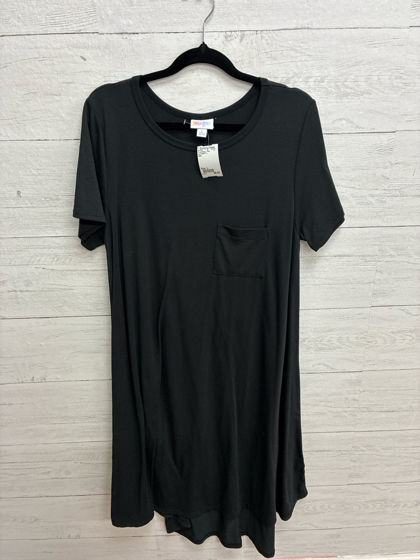 Size L LuLa Roe Black Dress/Evening Wear