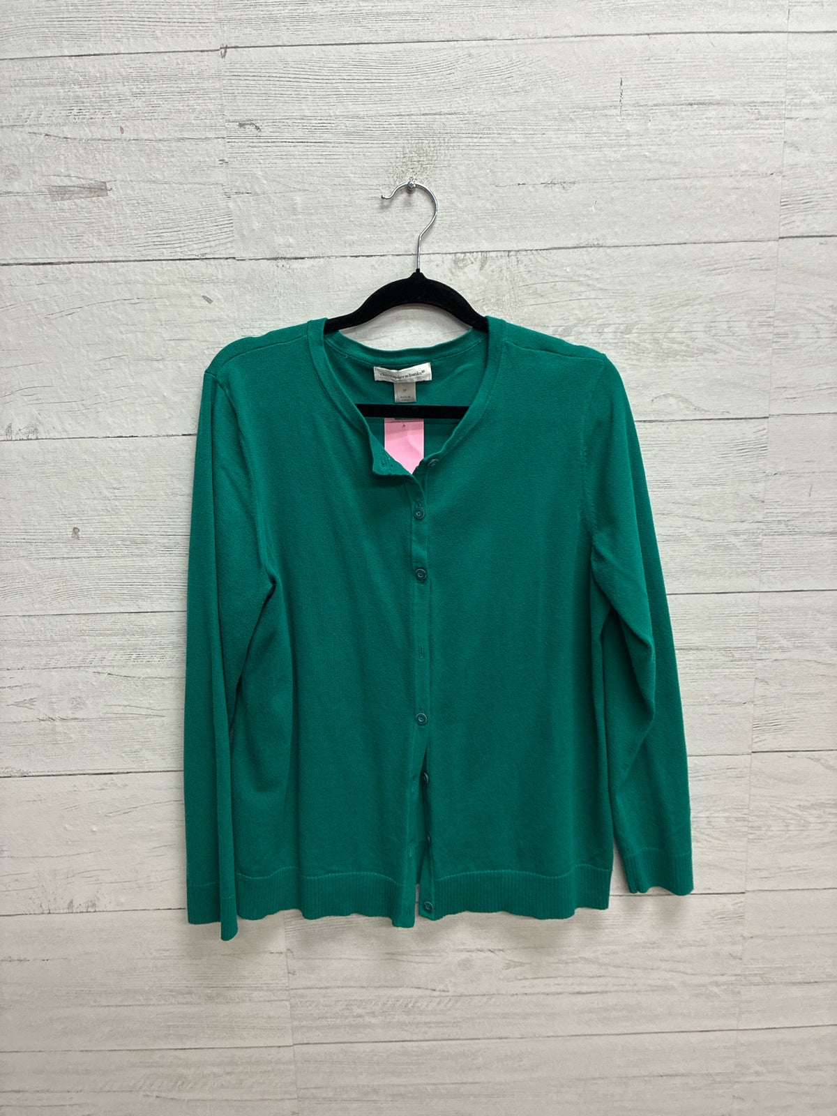 Size M Christopher & Banks Green Womens Cardigan