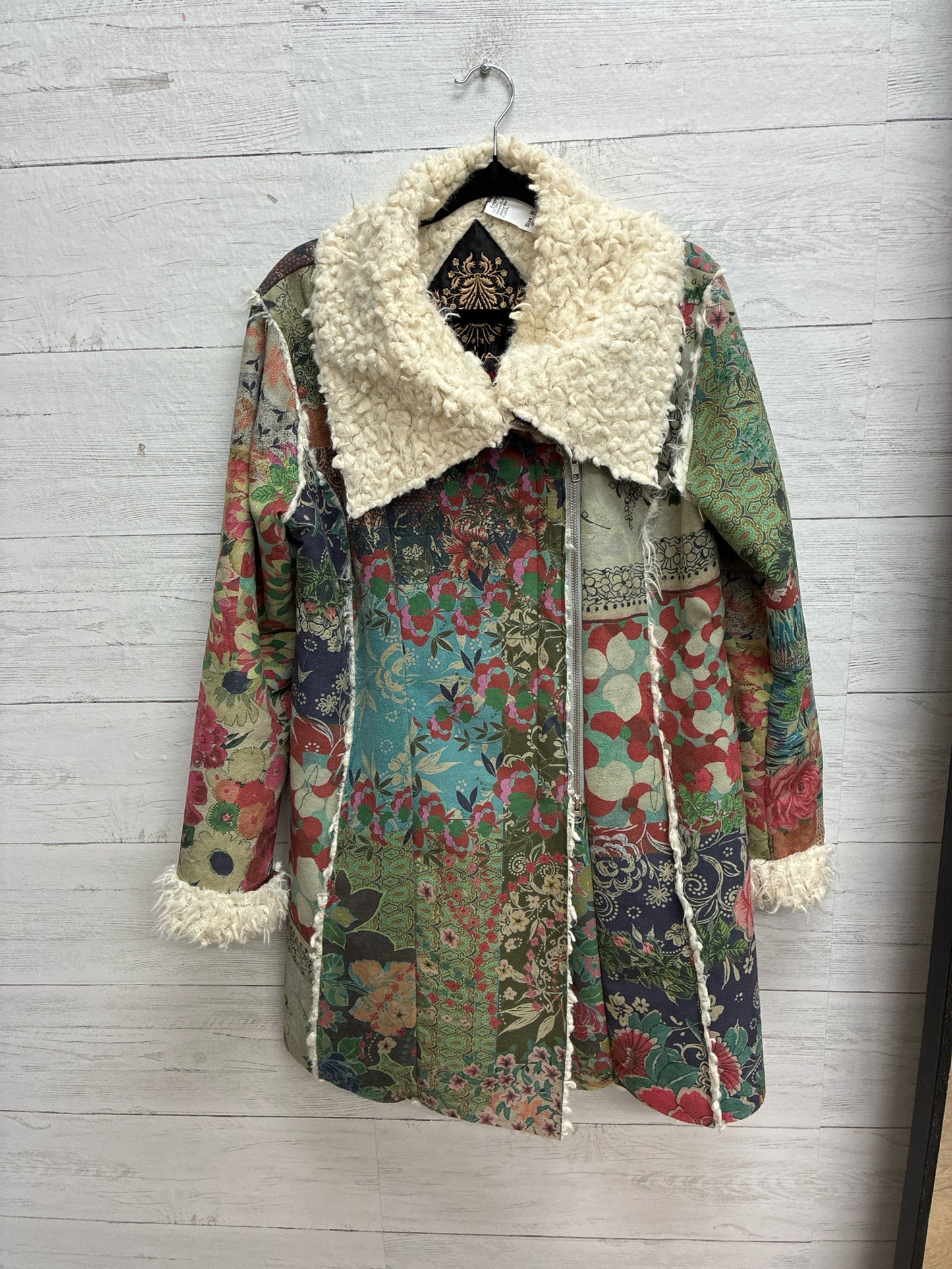 Size M Johnny Was FLORAL Womens Coat