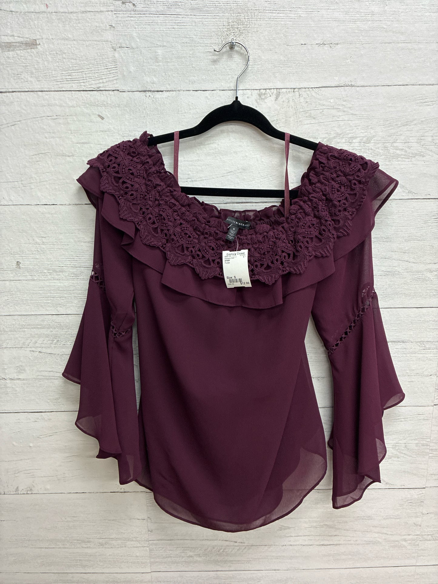 Size S WHBM Purple Womens Shirt